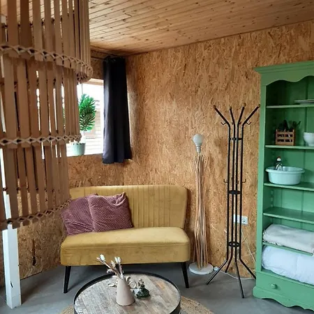 Trekkershut De Tulpenweide אתר קמפינג Breezand